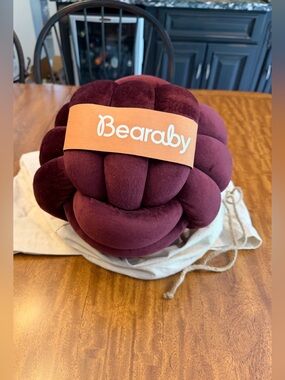 BEARABY Large Hugget Weighted Knot Pillow